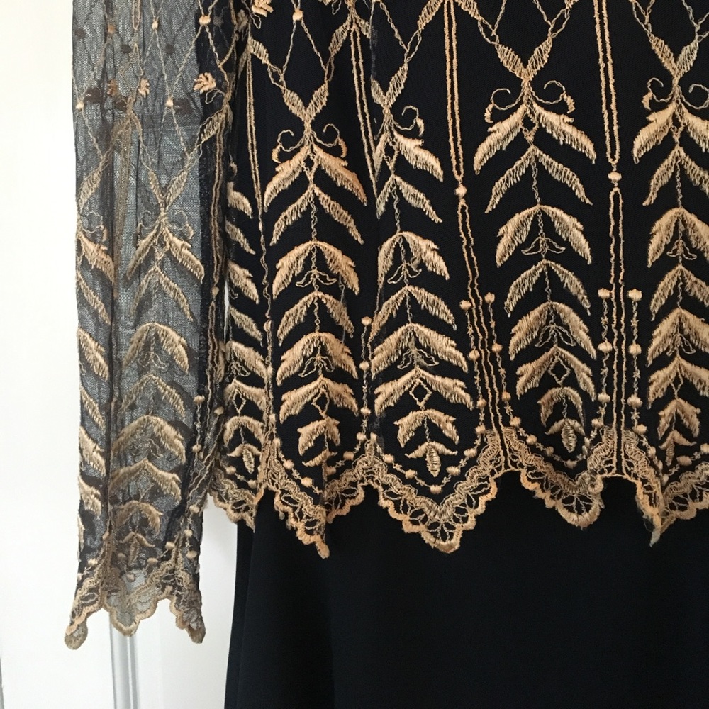 Cachet Lace Bodice Dress